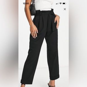 Petite Paperbag Pants